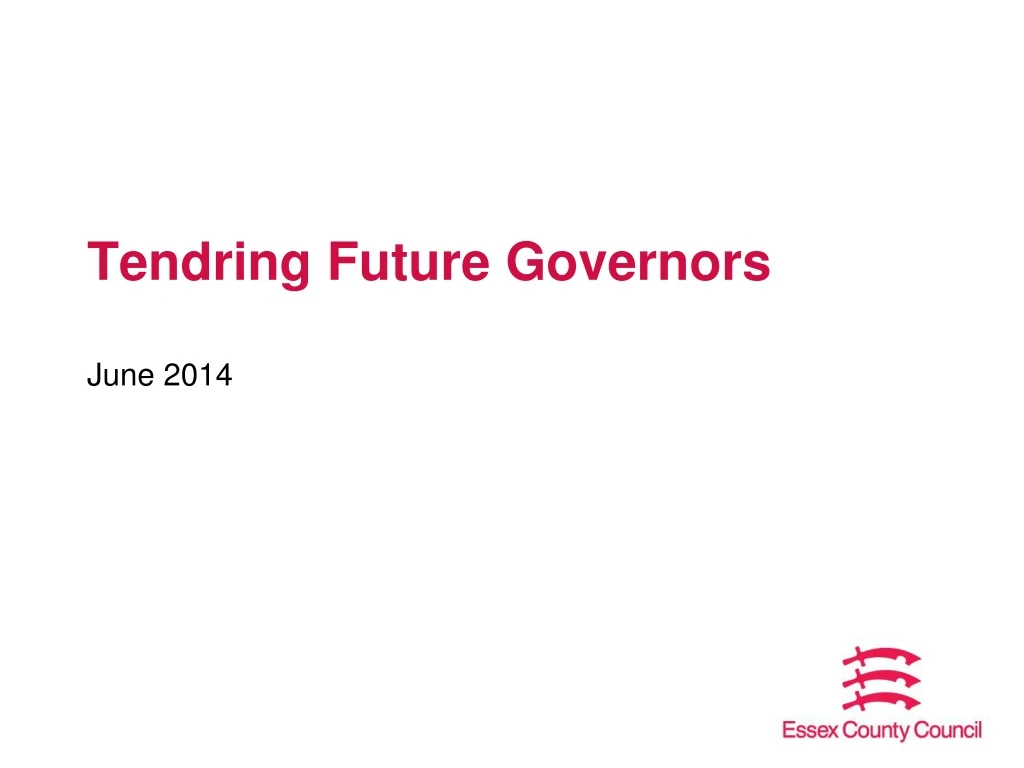 tendring future governors