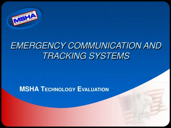 EMERGENCY COMMUNICATION AND TRACKING SYSTEMS