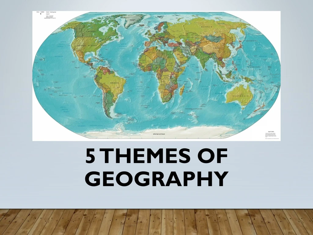5 themes of geography