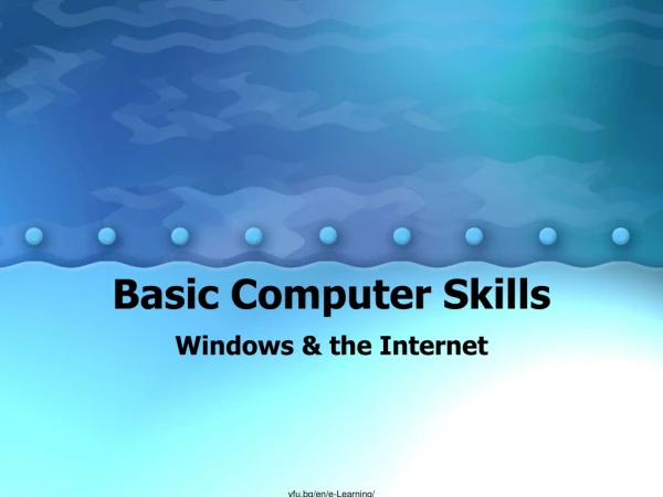 Basic Computer Skills