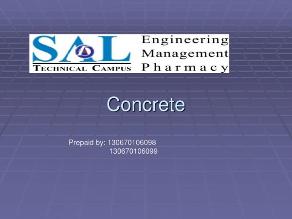 Concrete