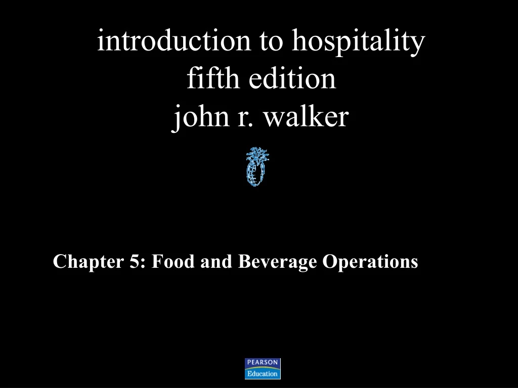 chapter 5 food and beverage operations