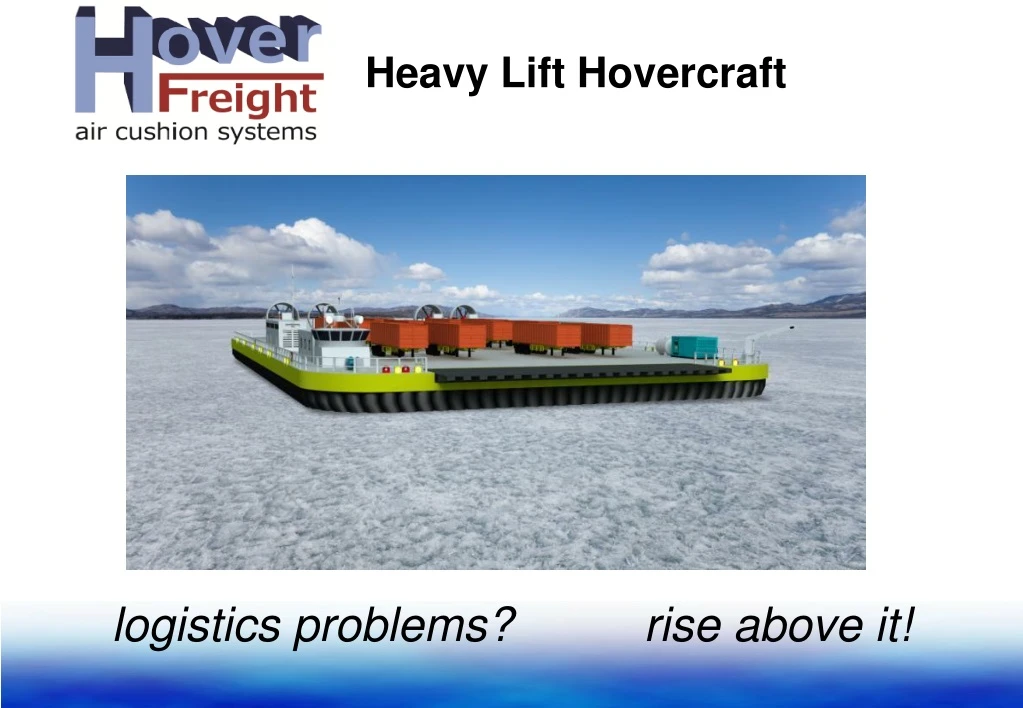 heavy lift hovercraft