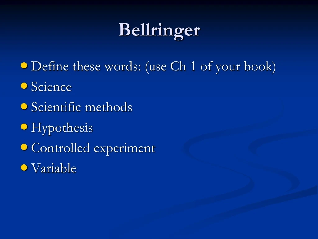 bellringer