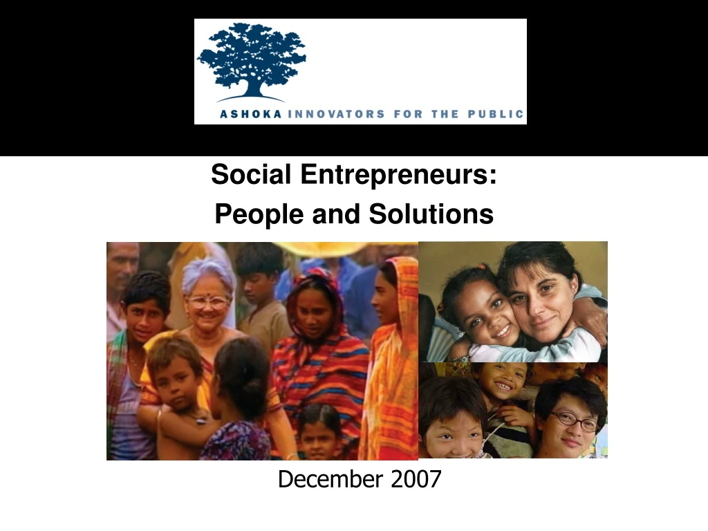 social entrepreneurs people and solutions