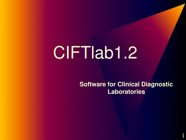 CIFTlab1.2