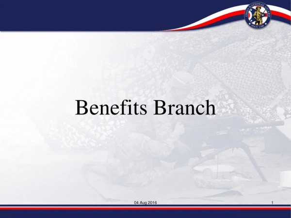 Benefits Branch