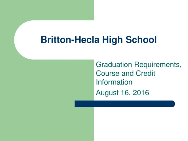 Britton-Hecla High School