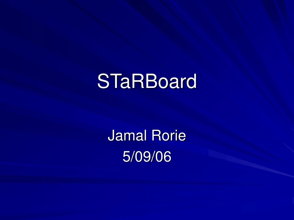 starboard