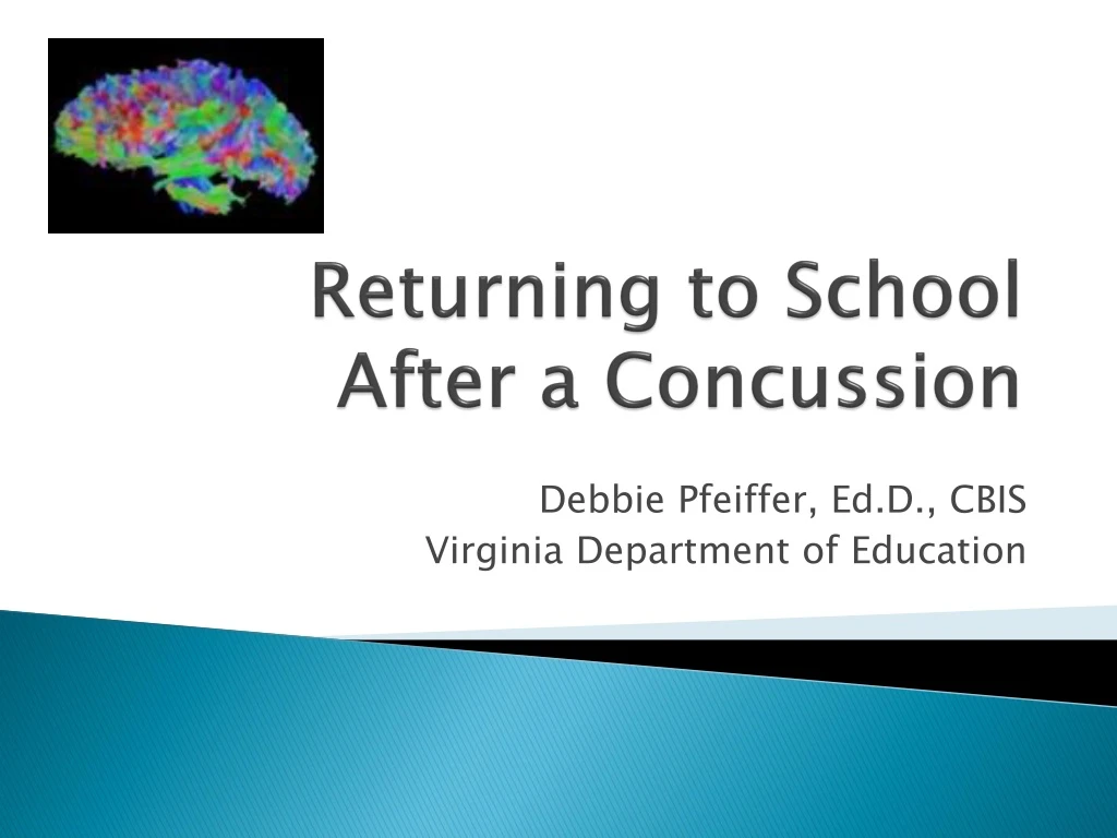 returning to school after a concussion