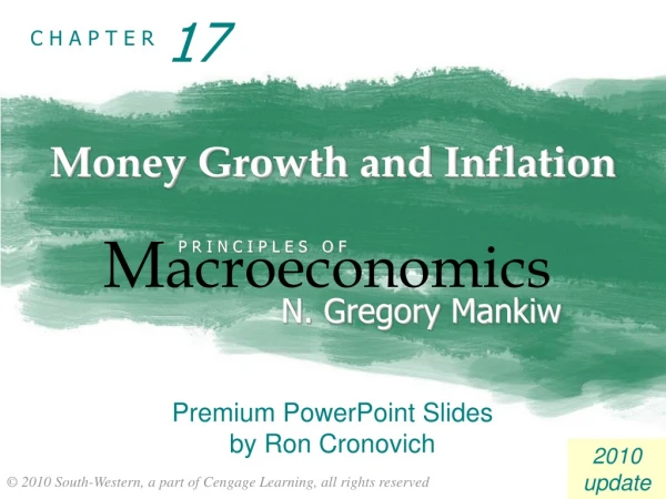 Money Growth and Inflation