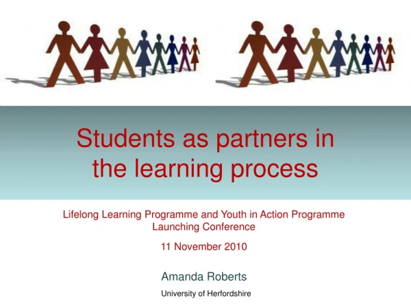 Students as partners in  the learning process