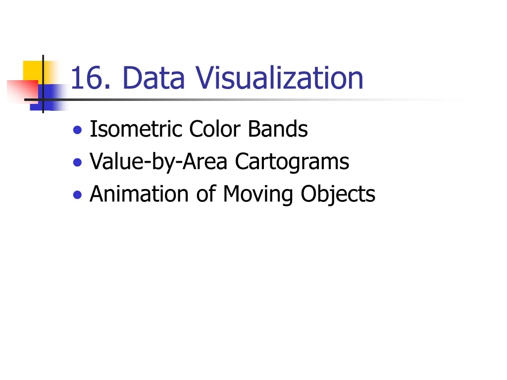 16 data visualization