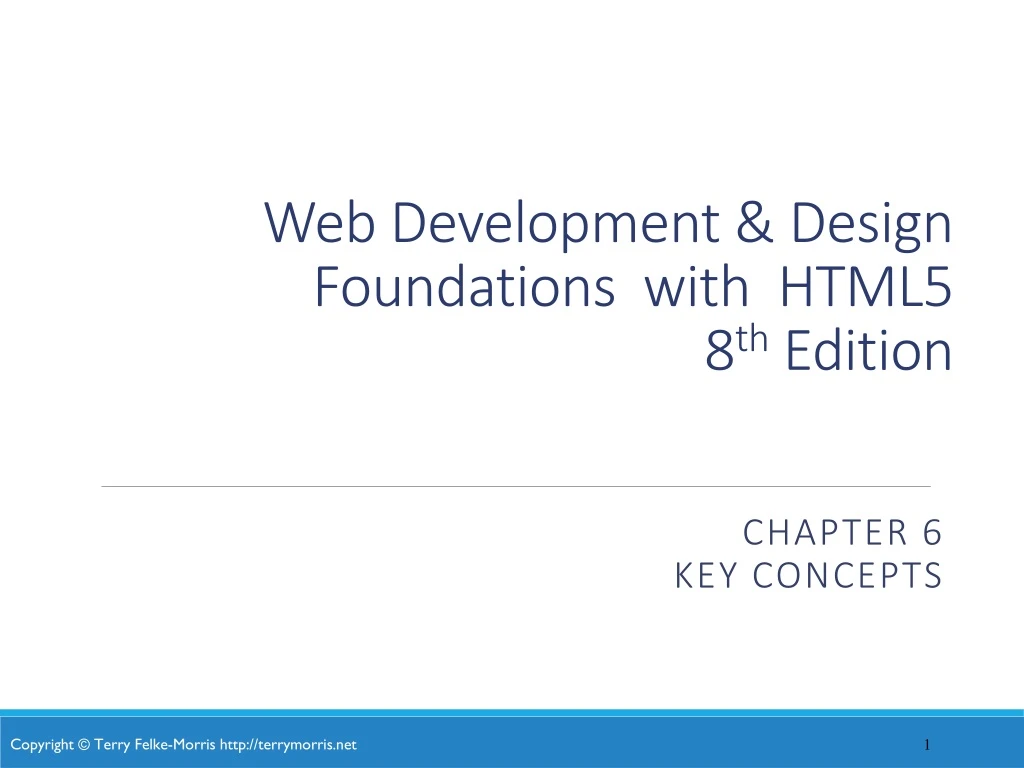 web development design foundations with html5 8 th edition