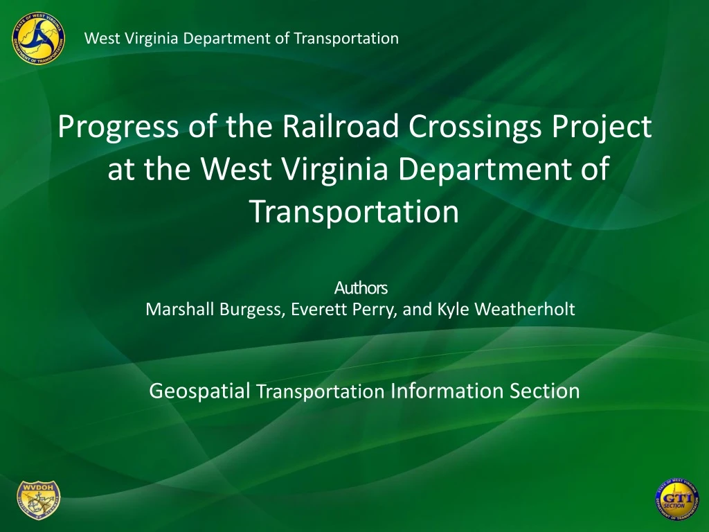 west virginia department of transportation