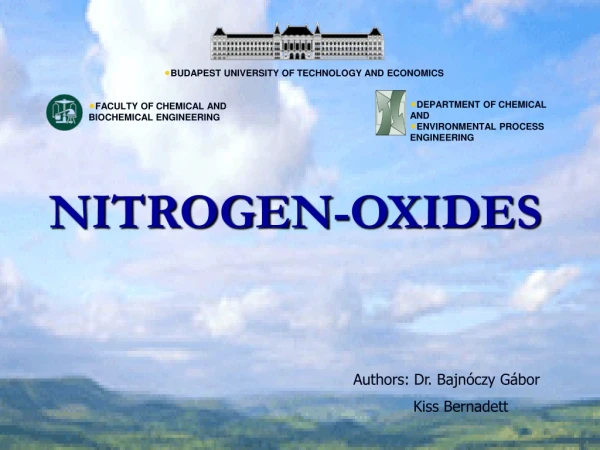 NITROGEN-OXIDES