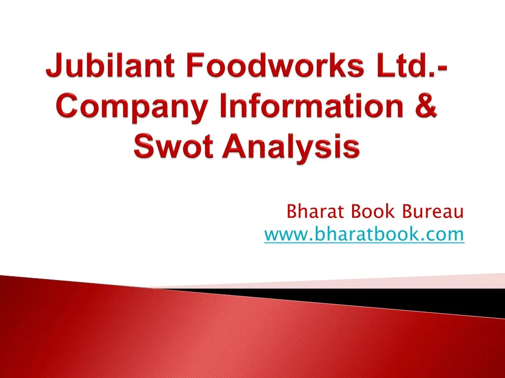 jubilant foodworks ltd company information swot analysis