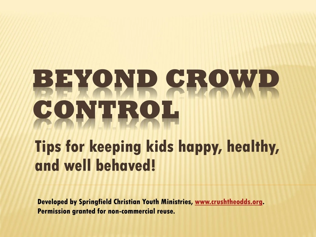 tips for keeping kids happy healthy and well behaved
