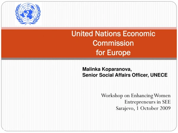 United Nations Economic Commission  for Europe