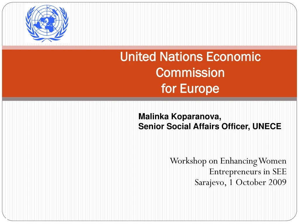 united nations economic commission for europe