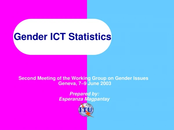 Gender ICT Statistics