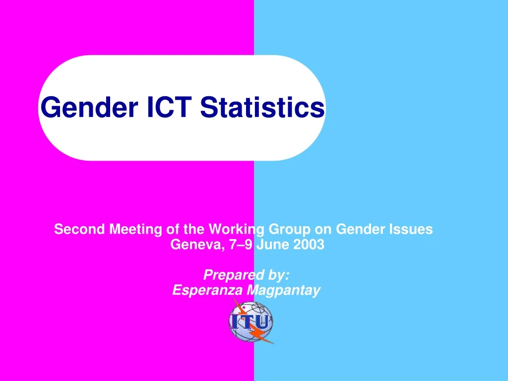 gender ict statistics