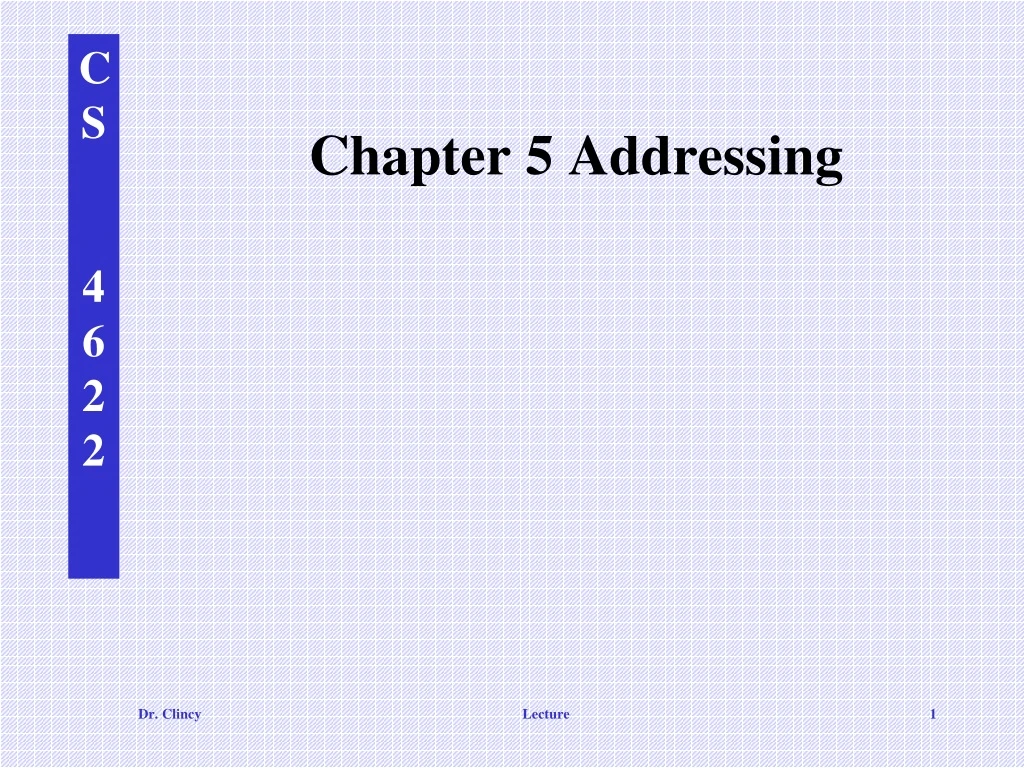 chapter 5 addressing