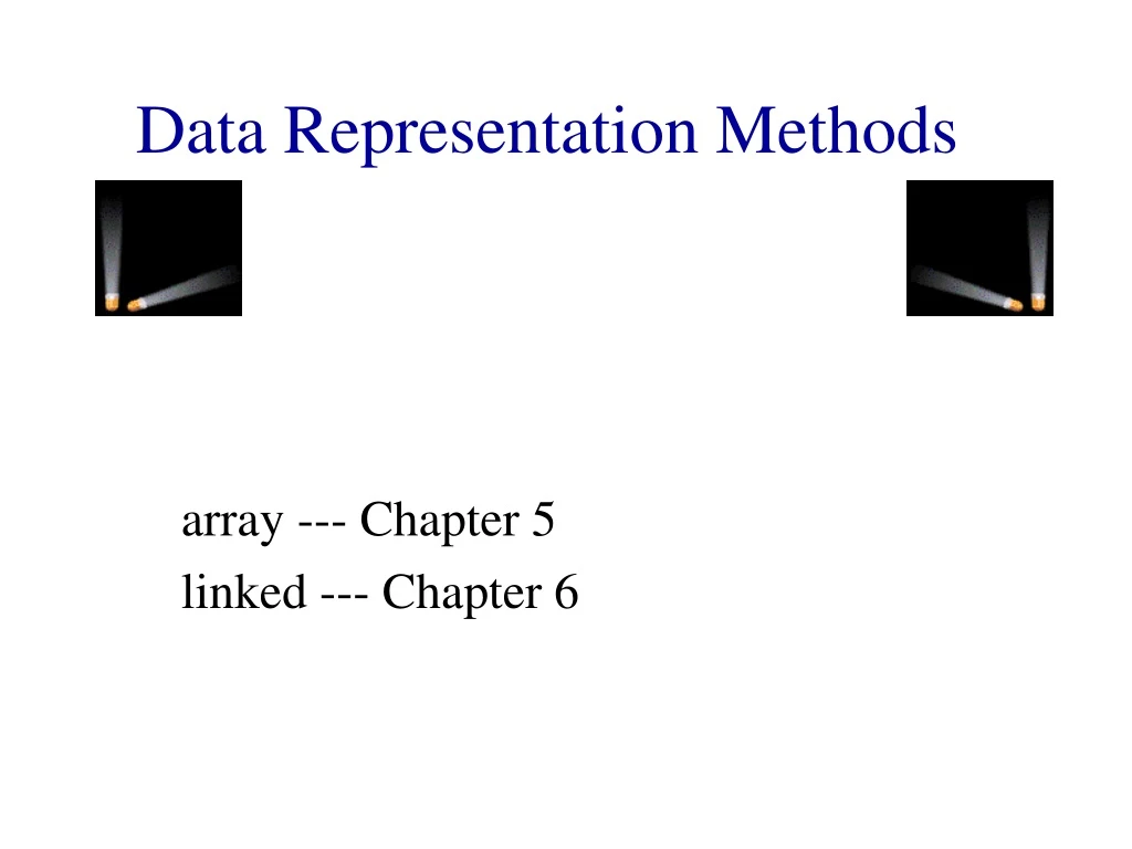 data representation methods