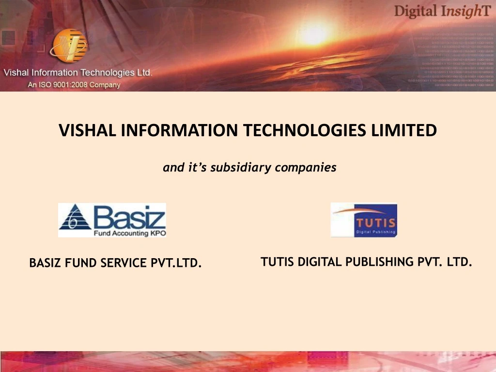 vishal information technologies limited