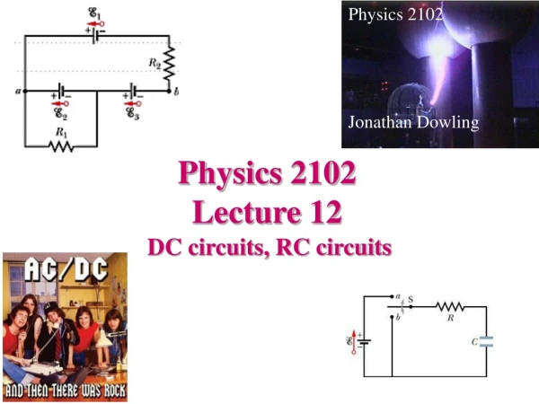 Physics 2102  Lecture 12