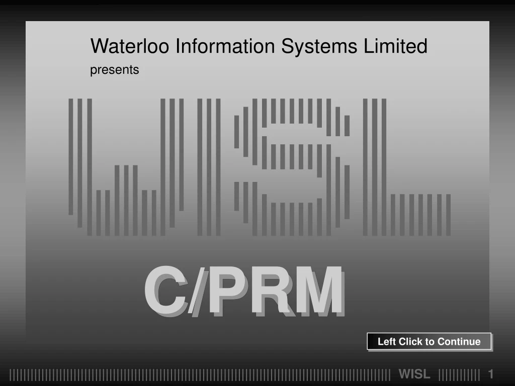 waterloo information systems limited