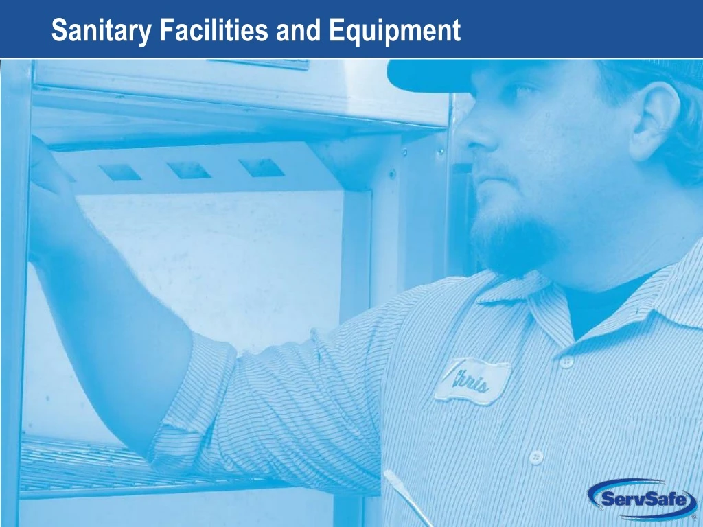 sanitary facilities and equipment