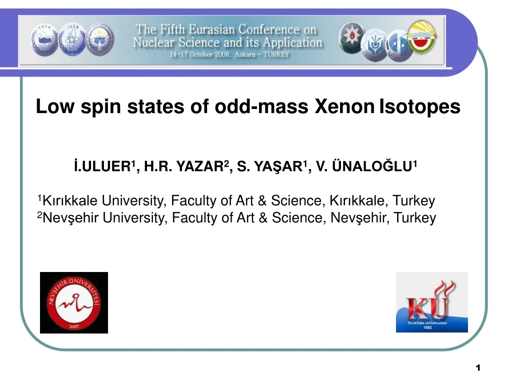 low spin states of odd mass xenon isotopes