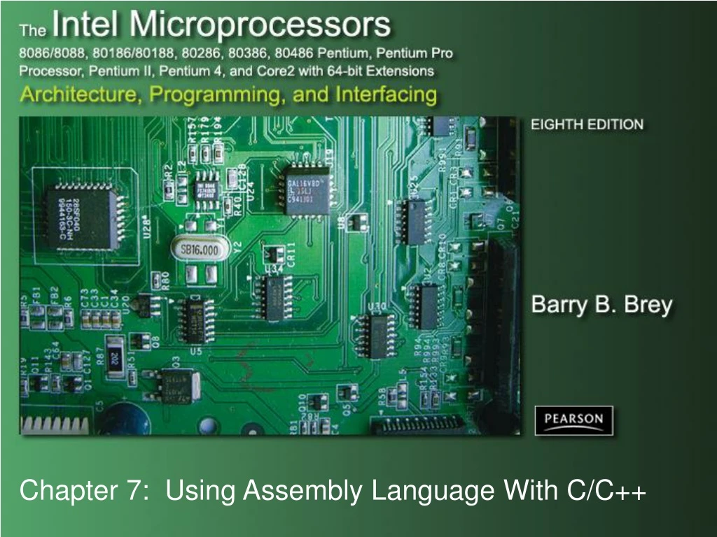 chapter 7 using assembly language with c c