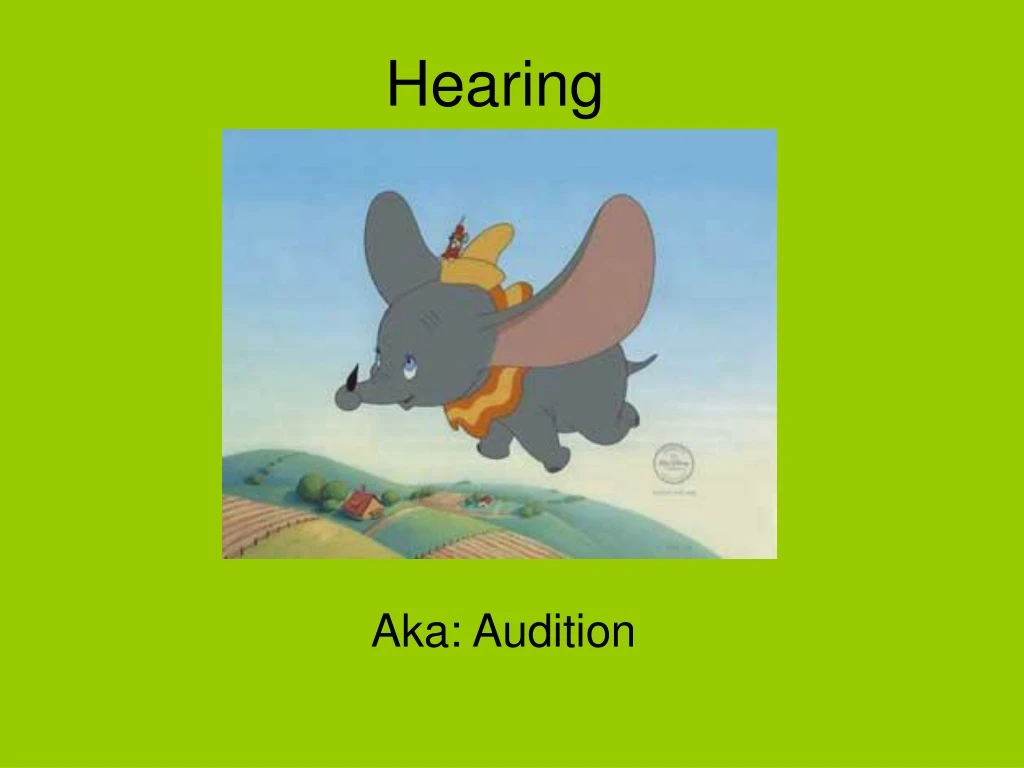 hearing