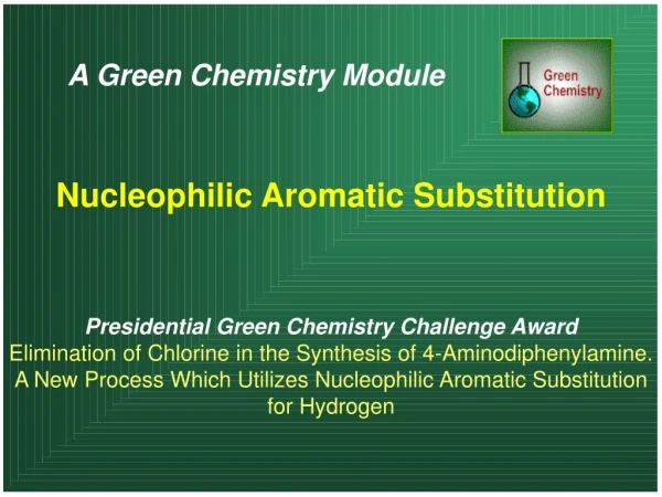 A Green Chemistry Module