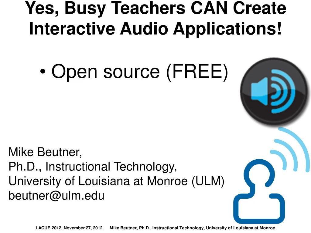 yes busy teachers can create interactive audio