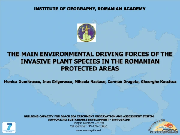 BUILDING CAPACITY FOR BLACK SEA CATCHMENT OBS E RVATION AND ASSESSMENT SYSTEM