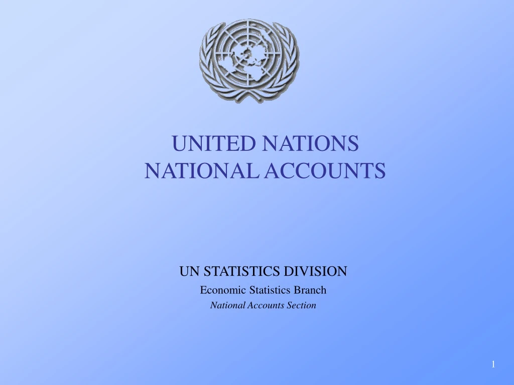 united nations national accounts