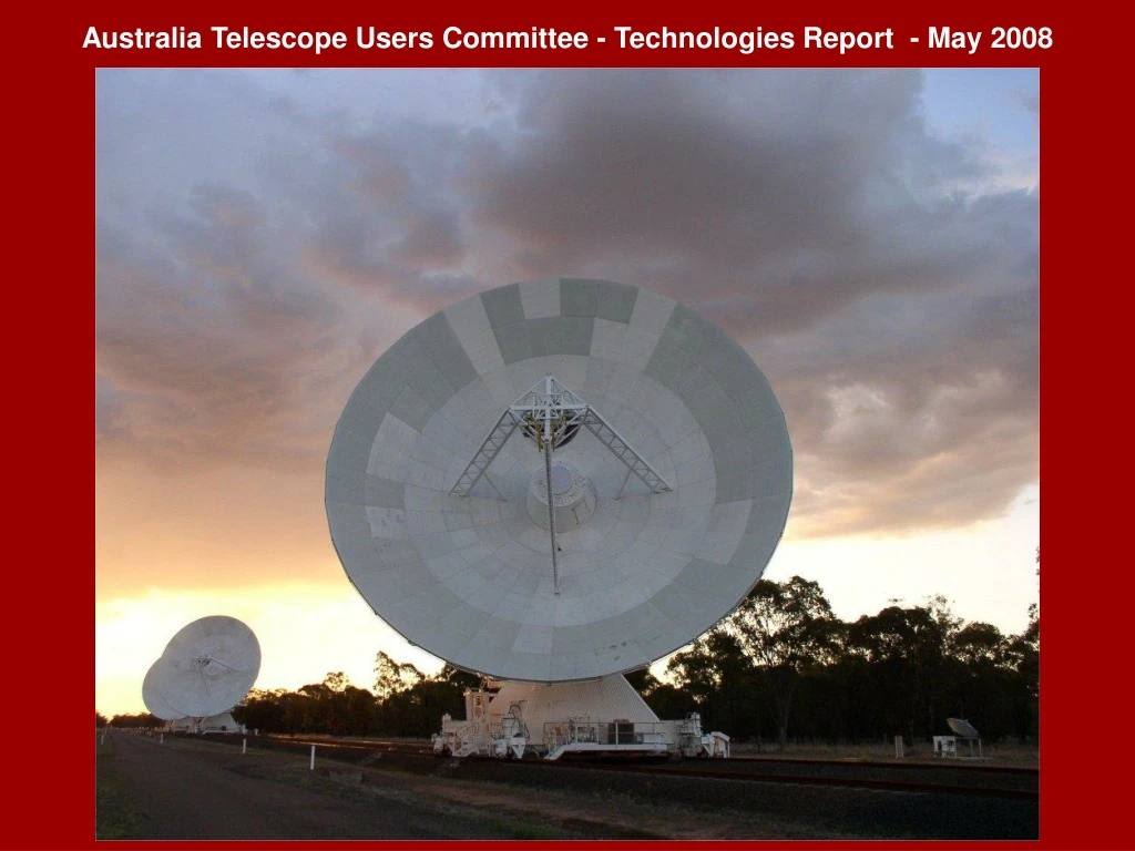 australia telescope users committee technologies