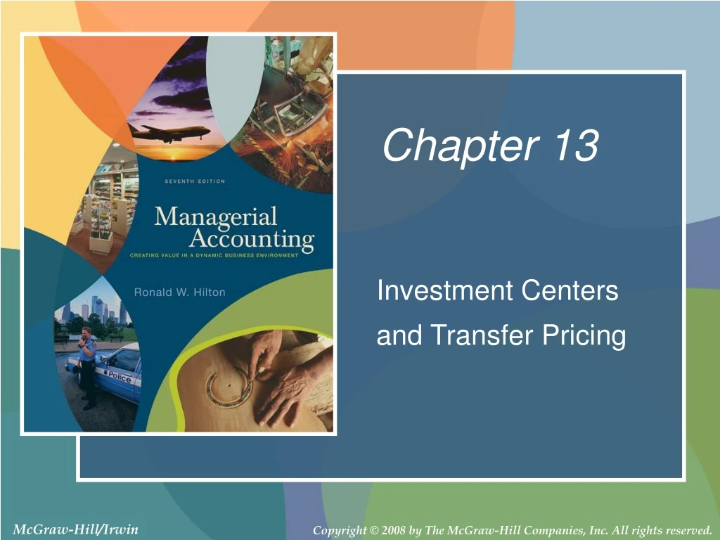 investment centers and transfer pricing