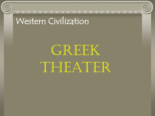 Greek Theater