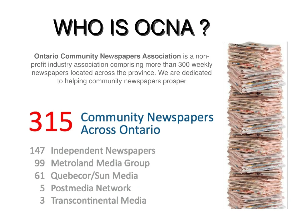 who is ocna