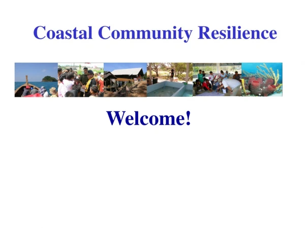 Coastal Community Resilience
