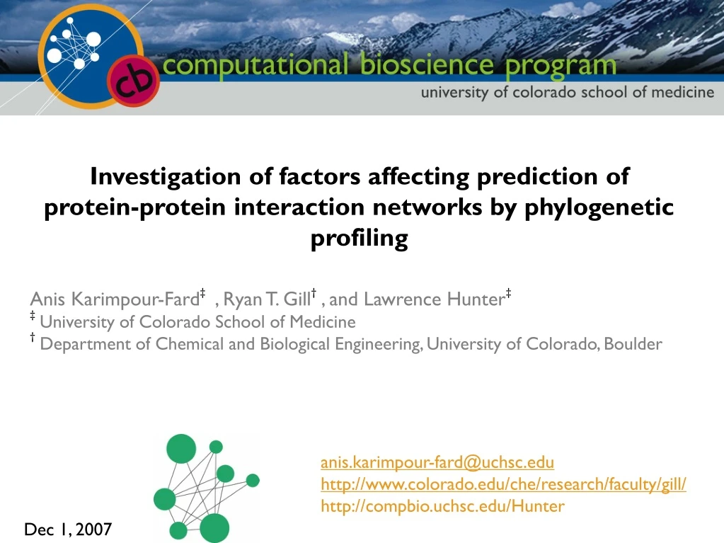 investigation of factors affecting prediction