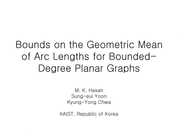 Bounds on the Geometric Mean of Arc Lengths for Bounded-Degree Planar Graphs