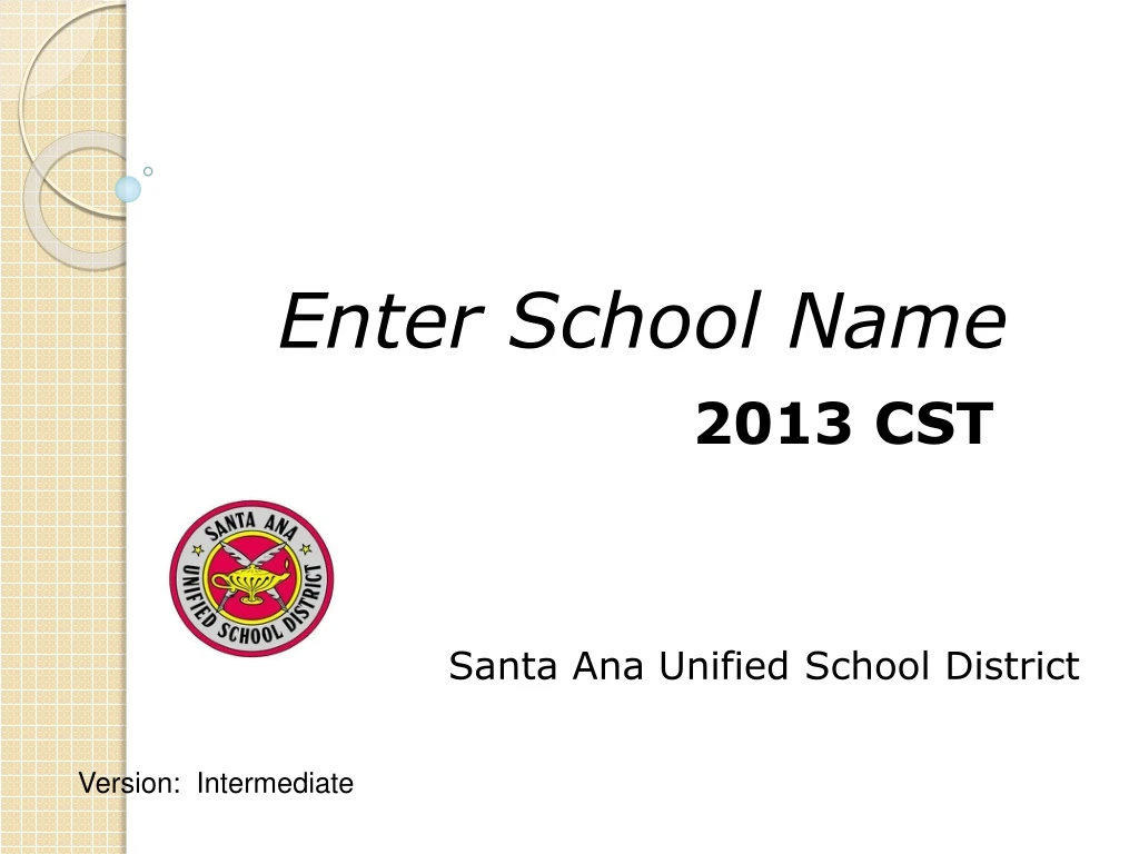 enter school name