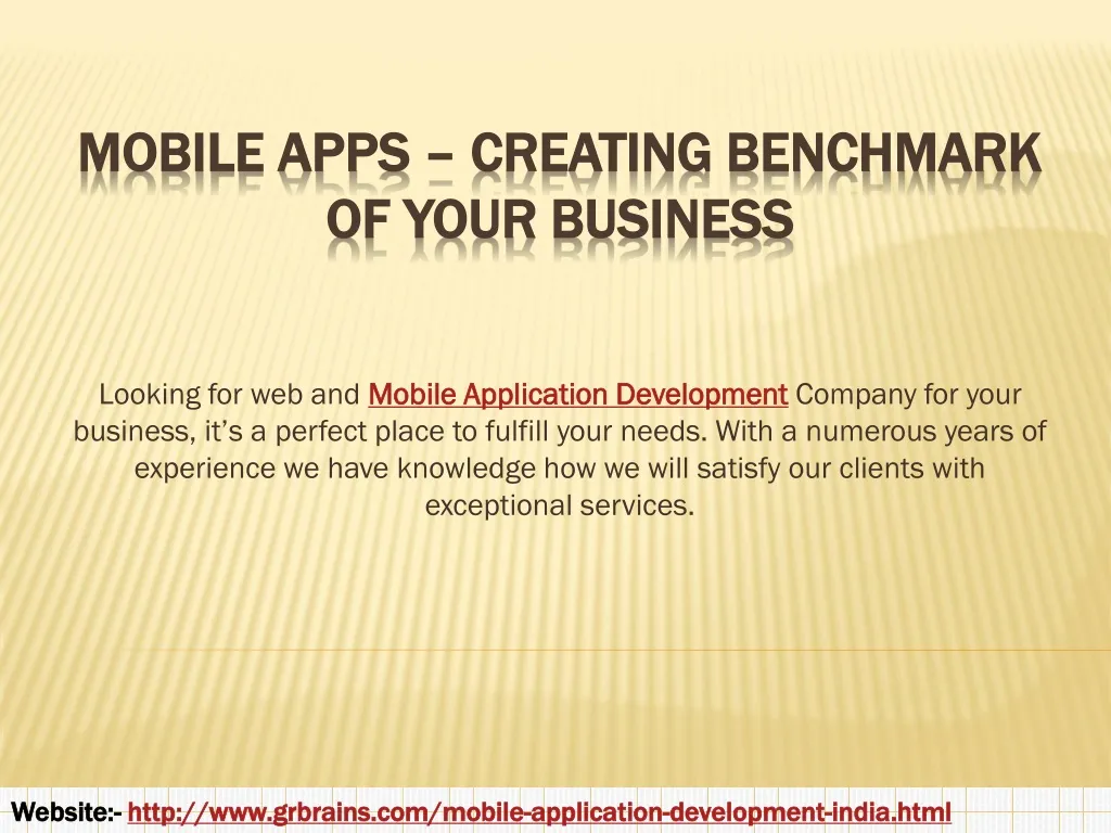 mobile apps creating benchmark of your business