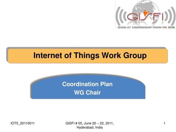 Internet of Things Work Group