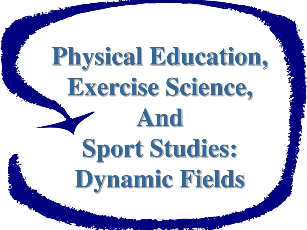 physical education exercise science and sport